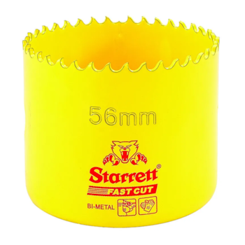 SERRA COPO BI-METAL 56MM (2.3/16") FAST CUT - STARRETT FCH056M-G