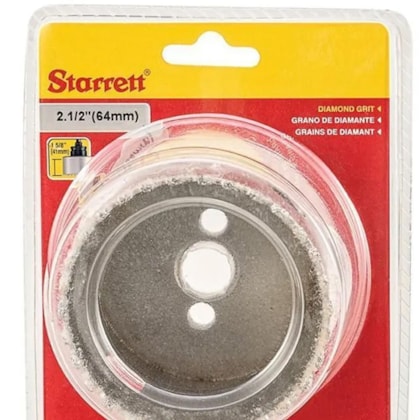 SERRA COPO COM ARESTAS REVESTIDAS  64MM  -  D0212 STARRETT