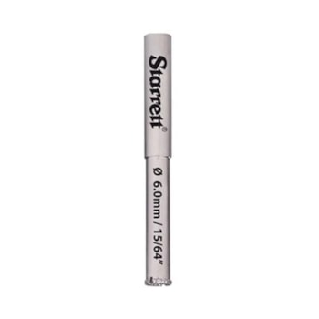 SERRA COPO DIAMANTADA 6 MM (15/64 POLEGADAS) - KD0006-S STARRETT