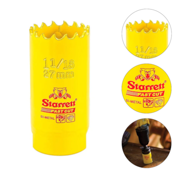 SERRA COPO FAST CUT BI-METAL 1.1/16" (27MM) - FCH0116-G STARRETT