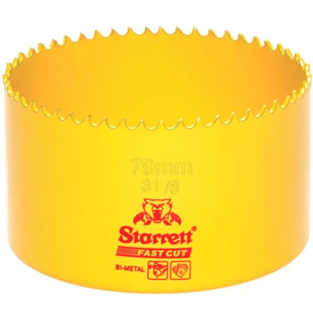 SERRA COPO FAST CUT  BI-METAL 3.1/8" (79MM) - STARRETT