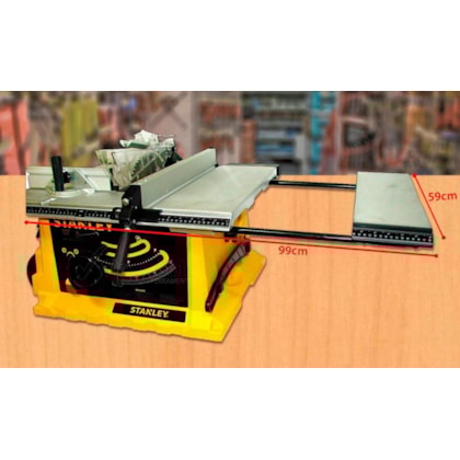 SERRA DE BANCADA / MESA 1800W DISCO DE 10" STST1825 STANLEY SERRA DE BANCADA / MESA 1800W DISCO DE 10" STST1825 STANLEY