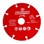 SERRA DE COM GRÃOS DE TUNGSTÊNIO RD 110MM - 924 RED DIAMOND