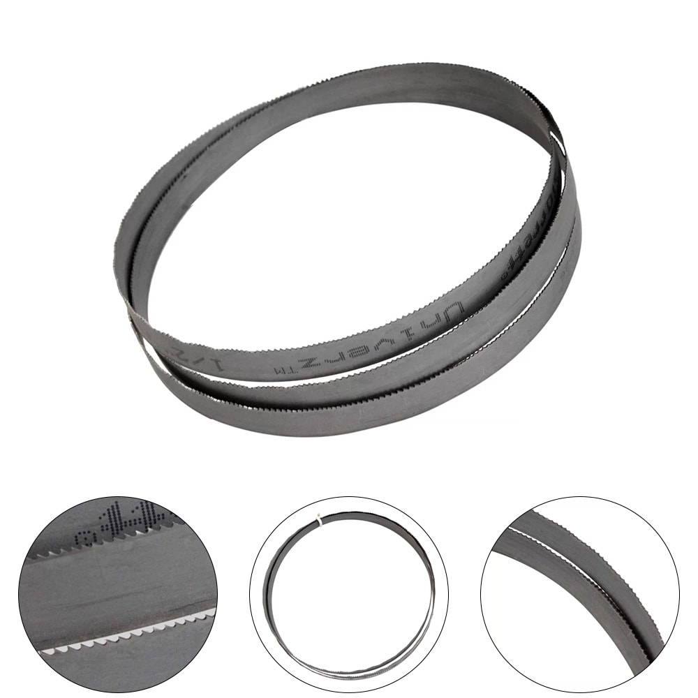 Lot De 3 Lames De Scie à Ruban Starrett Univerz - 733x13x0.35mm, 14-18 TPI - Pour Scies Portables Sans Fil Bosch, Hilti - 10