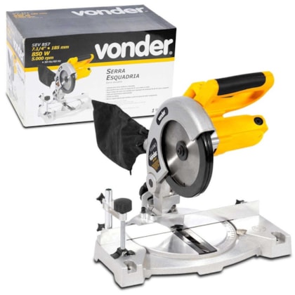 SERRA ESQUADRIA 7.1/4 850W - SEV857 VONDER SERRA ESQUADRIA 7.1/4 850W - SEV857 VONDER