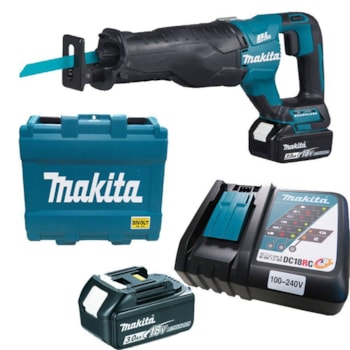 SERRA SABRE A BATERIA 18V LI-ION -  DJR187RFE - MAKITA SERRA SABRE A BATERIA 18V LI-ION -  DJR187RFE - MAKITA