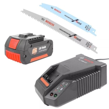 SERRA SABRE À BATERIA GSA 18V - LI - BOSCH - 060164J0E0000 Voltagem:220V