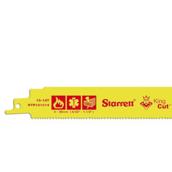 SERRA SABRE BI-METAL KING-CUT 300MM 10-14D - BTR121014-2 STARRETT