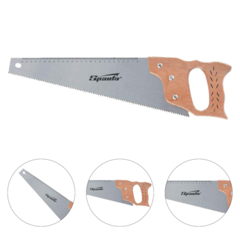 SERROTE PARA MADEIRA 16" 400MM DENTES TEMPERADO CABO DE MADEIRA - SPARTA SERROTE PARA MADEIRA 16" 400MM DENTES TEMPERADO CABO DE MADEIRA - SPARTA