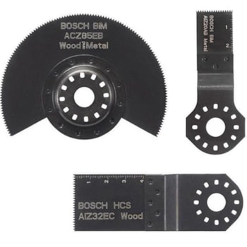 SET BASICO OMT PARA MADEIRA 3 PZS - 2608662343000 BOSCH