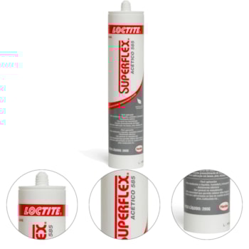 SILICONE INCOLOR SUPERFLEX 585 280G - 0296263 LOCTITE SILICONE INCOLOR SUPERFLEX 585 280G - 0296263 LOCTITE