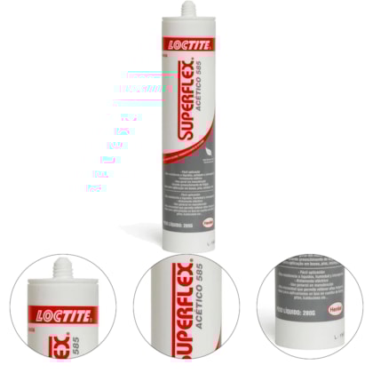 SILICONE INCOLOR SUPERFLEX 585 280G - 0296263 LOCTITE SILICONE INCOLOR SUPERFLEX 585 280G - 0296263 LOCTITE