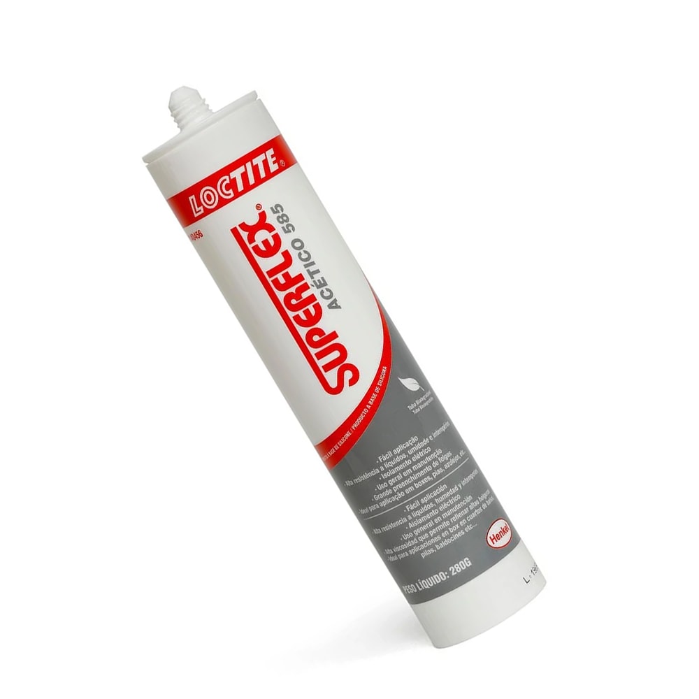 SILICONE INCOLOR SUPERFLEX 585 280G - 0296263 LOCTITE - HBR Flex