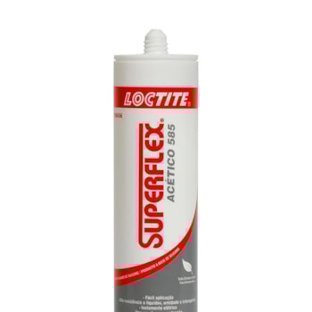 SILICONE INCOLOR SUPERFLEX 585 280G - 0296263 LOCTITE SILICONE INCOLOR SUPERFLEX 585 280G - 0296263 LOCTITE