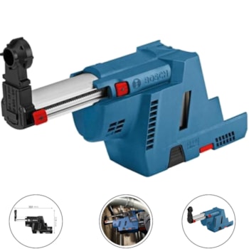 SISTEMA DE ASPIRACAO DE PO PARA MARTELETE - REF. GDE 18V-16 - BOSCH SISTEMA DE ASPIRACAO DE PO PARA MARTELETE - REF. GDE 18V-16 - BOSCH