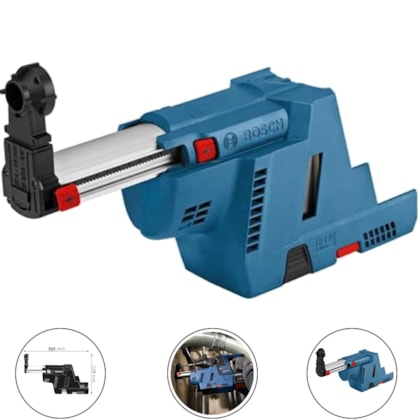 SISTEMA DE ASPIRACAO DE PO PARA MARTELETE - REF. GDE 18V-16 - BOSCH SISTEMA DE ASPIRACAO DE PO PARA MARTELETE - REF. GDE 18V-16 - BOSCH
