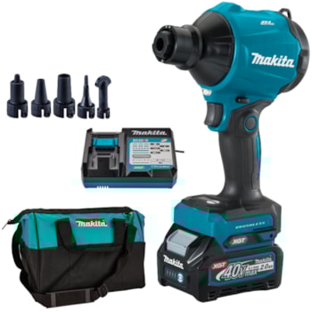 SOPRADOR A BATERIA XGT 40V + BOLSA - AS001GA101 MAKITA SOPRADOR A BATERIA XGT 40V + BOLSA - AS001GA101 MAKITA