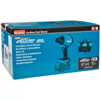 SOPRADOR A BATERIA XGT 40V + BOLSA - AS001GA101 MAKITA SOPRADOR A BATERIA XGT 40V + BOLSA - AS001GA101 MAKITA