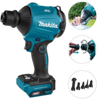 SOPRADOR A BATERIA XGT 40V MAX LI-ION - AS001GZ MAKITA SOPRADOR A BATERIA XGT 40V MAX LI-ION - AS001GZ MAKITA