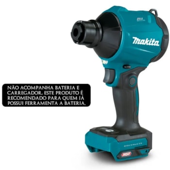 SOPRADOR A BATERIA XGT 40V MAX LI-ION - AS001GZ MAKITA SOPRADOR A BATERIA XGT 40V MAX LI-ION - AS001GZ MAKITA