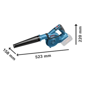 SOPRADOR DE AR 18V GBL 18V120 - 06019F5100000 BOSCH SOPRADOR DE AR 18V GBL 18V120 - 06019F5100000 BOSCH