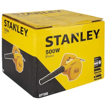 SOPRADOR E ASPIRADOR ELÉTRICO DE 500W - SPT500 STANLEY SOPRADOR E ASPIRADOR ELÉTRICO DE 500W - SPT500 STANLEY