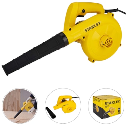 SOPRADOR E ASPIRADOR ELÉTRICO DE 500W - SPT500 STANLEY SOPRADOR E ASPIRADOR ELÉTRICO DE 500W - SPT500 STANLEY