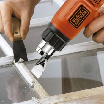 SOPRADOR PISTOLA TÉRMICO 1500 W HG1500 - BLACK + DECKER SOPRADOR PISTOLA TÉRMICO 1500 W HG1500 - BLACK + DECKER
