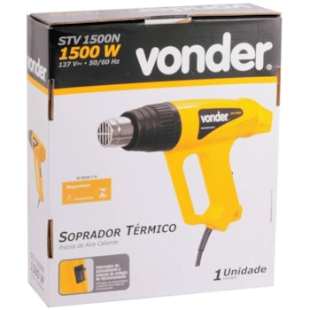 SOPRADOR TERMICO 1500W COM 4 BICOS - STV1500N VONDER