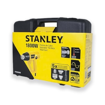 SOPRADOR TÉRMICO 1800W C/ MALETA - STXH2000K STANLEY SOPRADOR TÉRMICO 1800W C/ MALETA - STXH2000K STANLEY