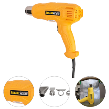 SOPRADOR TÉRMICO 2000W 350ºC A 600ºC HK-510 - 21D002 HIKARI SOPRADOR TÉRMICO 2000W 350ºC A 600ºC HK-510 - 21D002 HIKARI