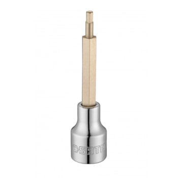 SOQUETE BIT HEXAGONAL LONGO 1/2" X 100MM X 12MM - ST25207SC SATA SOQUETE BIT HEXAGONAL LONGO 1/2" X 100MM X 12MM - ST25207SC SATA