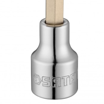 SOQUETE BIT HEXAGONAL LONGO 1/2" X 100MM X 12MM - ST25207SC SATA SOQUETE BIT HEXAGONAL LONGO 1/2" X 100MM X 12MM - ST25207SC SATA