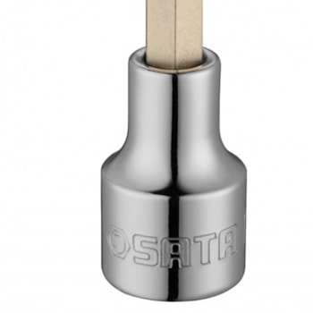 SOQUETE BIT HEXAGONAL LONGO 1/2"X100MMX4MM - ST25201SC SATA