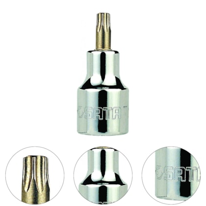 SOQUETE BIT TORX 1/2"X50MMXT25 - ST24102SC SATA SOQUETE BIT TORX 1/2"X50MMXT25 - ST24102SC SATA
