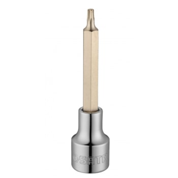 SOQUETE BIT TORX LONGO 1/2" X 100MM X T27 - ST25103SC SATA SOQUETE BIT TORX LONGO 1/2" X 100MM X T27 - ST25103SC SATA