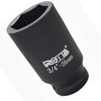 SOQUETE DE IMPACTO 3/4" LONGO 36MM - 200276 ROTTA SOQUETE DE IMPACTO 3/4" LONGO 36MM - 200276 ROTTA