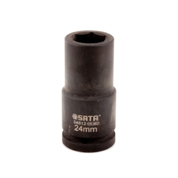 SOQUETE DE IMPACTO LONGO ENCAIXE DE 3/4" SEXTAVADO 24MM - SATA