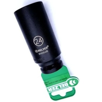 SOQUETE DE IMPACTO SEXTAVADO 24MM ENCAIXE 1/2 POL - 84582BX BELZER SOQUETE DE IMPACTO SEXTAVADO 24MM ENCAIXE 1/2 POL - 84582BX BELZER