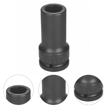 SOQUETE DE IMPACTO SEXTAVADO LONGO 3/4" 24 MM - 44893124 TRAMONTINA SOQUETE DE IMPACTO SEXTAVADO LONGO 3/4" 24 MM - 44893124 TRAMONTINA