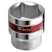 SOQUETE ENCAIXE 1/2" SEXTAVADO 12MM CRV MASTER - 131129 MTX