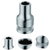 SOQUETE ESTRIADO 1/2" 16MM - ST13607SC SATA SOQUETE ESTRIADO 1/2" 16MM - ST13607SC SATA