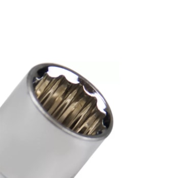 SOQUETE ESTRIADO 1/2" 18MM - 100204 STANLEY SOQUETE ESTRIADO 1/2" 18MM - 100204 STANLEY