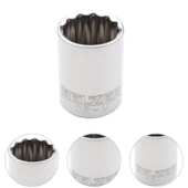 SOQUETE ESTRIADO 1/2" 18MM - 204009BX BELZER SOQUETE ESTRIADO 1/2" 18MM - 204009BX BELZER