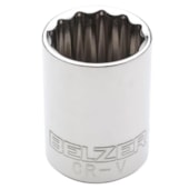 SOQUETE ESTRIADO 1/2" 18MM - 204009BX BELZER SOQUETE ESTRIADO 1/2" 18MM - 204009BX BELZER