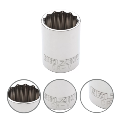 SOQUETE ESTRIADO 1/2" - 204504BX BELZER SOQUETE ESTRIADO 1/2" - 204504BX BELZER
