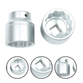 SOQUETE ESTRIADO 1/2" 28MM - 401059 CORNETA SOQUETE ESTRIADO 1/2" 28MM - 401059 CORNETA