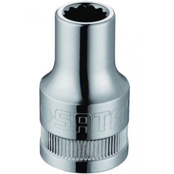 SOQUETE ESTRIADO 1/2" 9MM - ST13620SC SATA SOQUETE ESTRIADO 1/2" 9MM - ST13620SC SATA