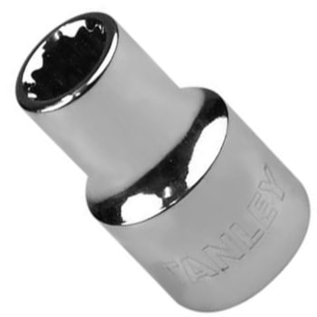 Soquete Estriado de 1/2 - 10MM - Stanley - 4-86-542