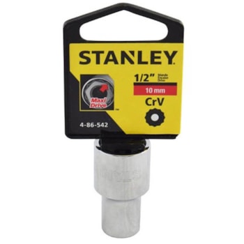 Soquete Estriado de 1/2 - 10MM - Stanley - 4-86-542